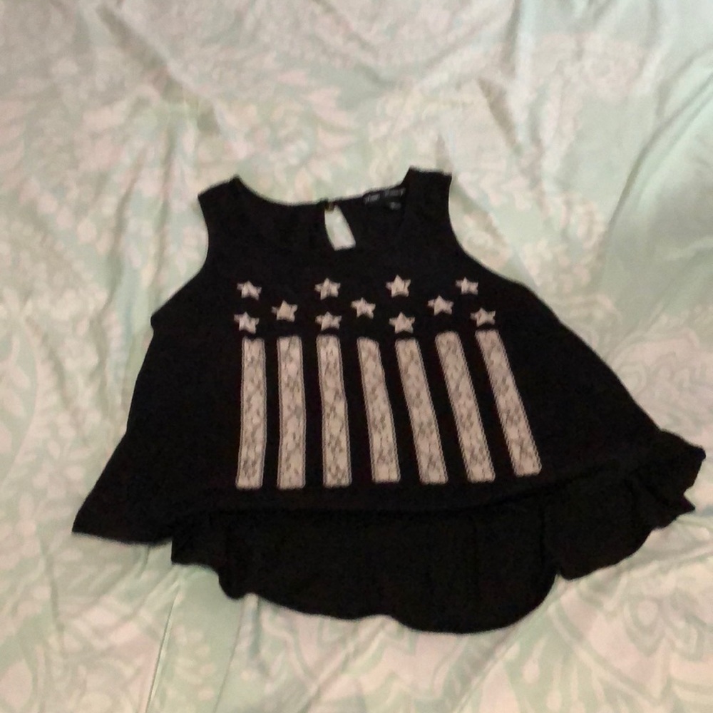 USA crop top